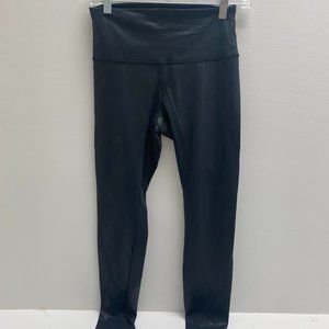 Lululemon Wunder Under Leggings Limited Edition Size 6, Shiny Black